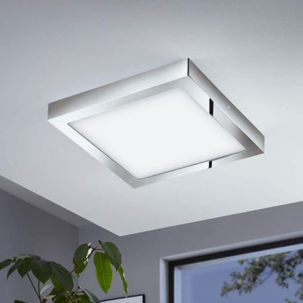 Eglo - LED RGBW Stmievateľné stropné svietidlo FUEVA-C LED/21W/230V Bluetooth IP44