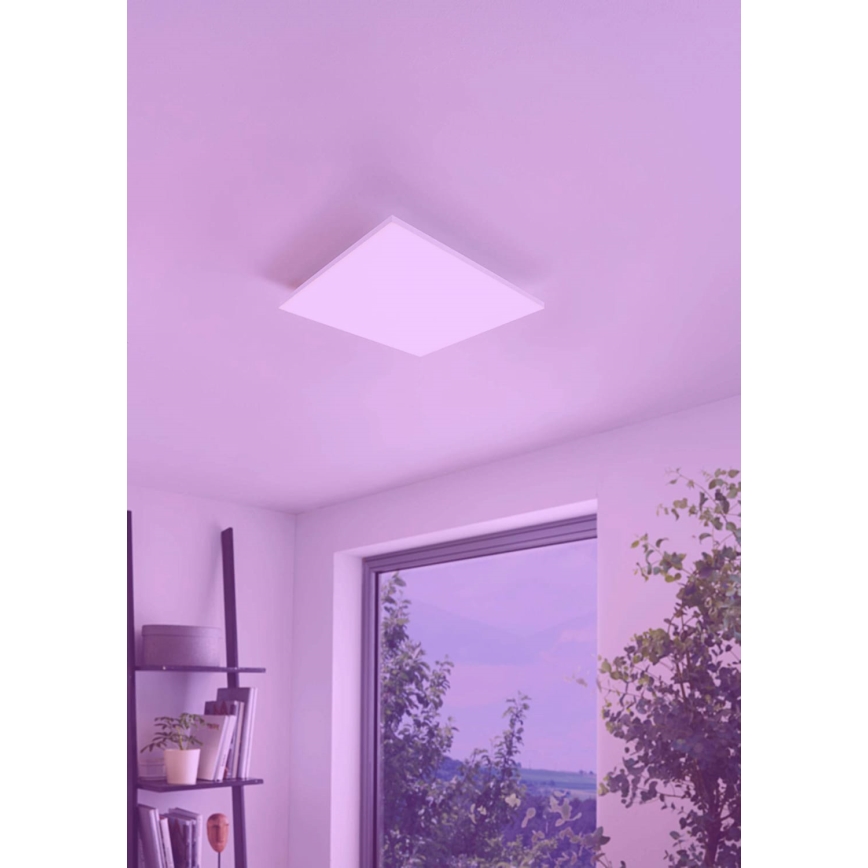 Eglo - LED RGB Stmievateľné stropné svietidlo TURCONA-C LED/15W/230V + diaľkové ovládanie