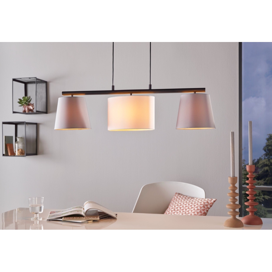 Eglo - LED luster na lanku 3xE14/25W/230V