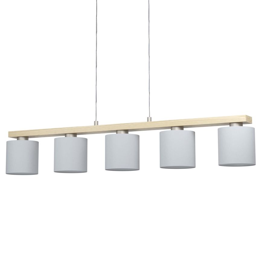 Eglo - Luster na lanku 5xE27/28W/230V