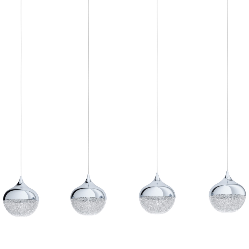 Eglo - Luster na lanku 4xE14/25W/230V