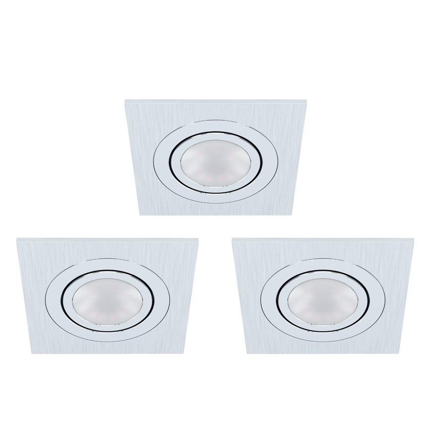 Eglo - SADA 3xLED Podhľadové svietidlo AREITIO 3xGU10/5W/230V