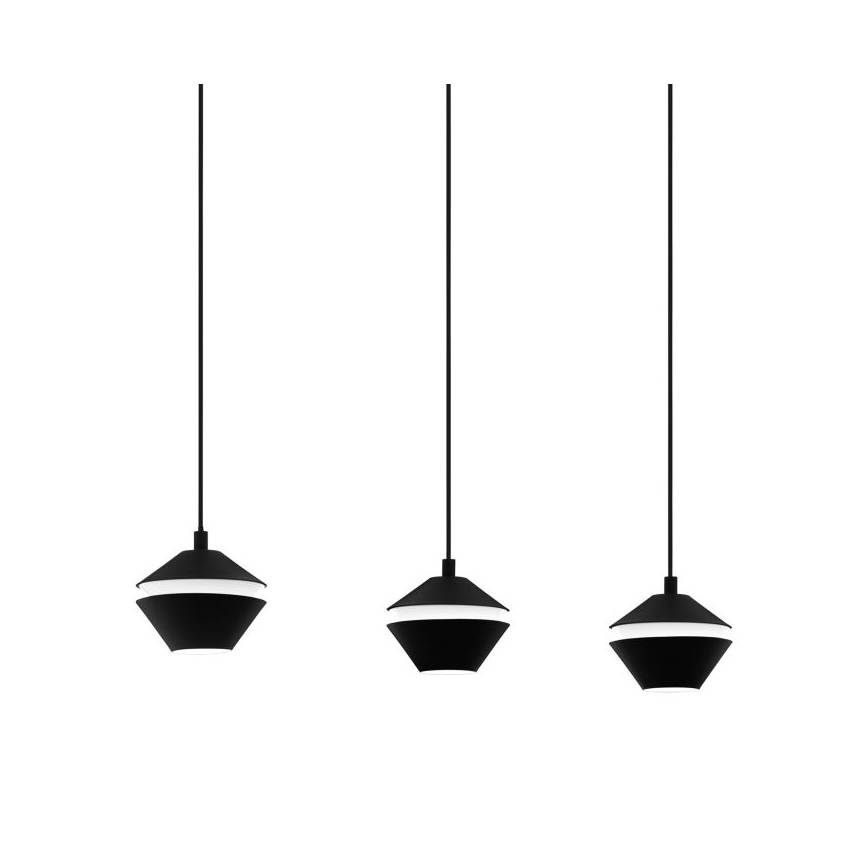 Eglo - LED Luster na lanku 3xGU10/5W/230V