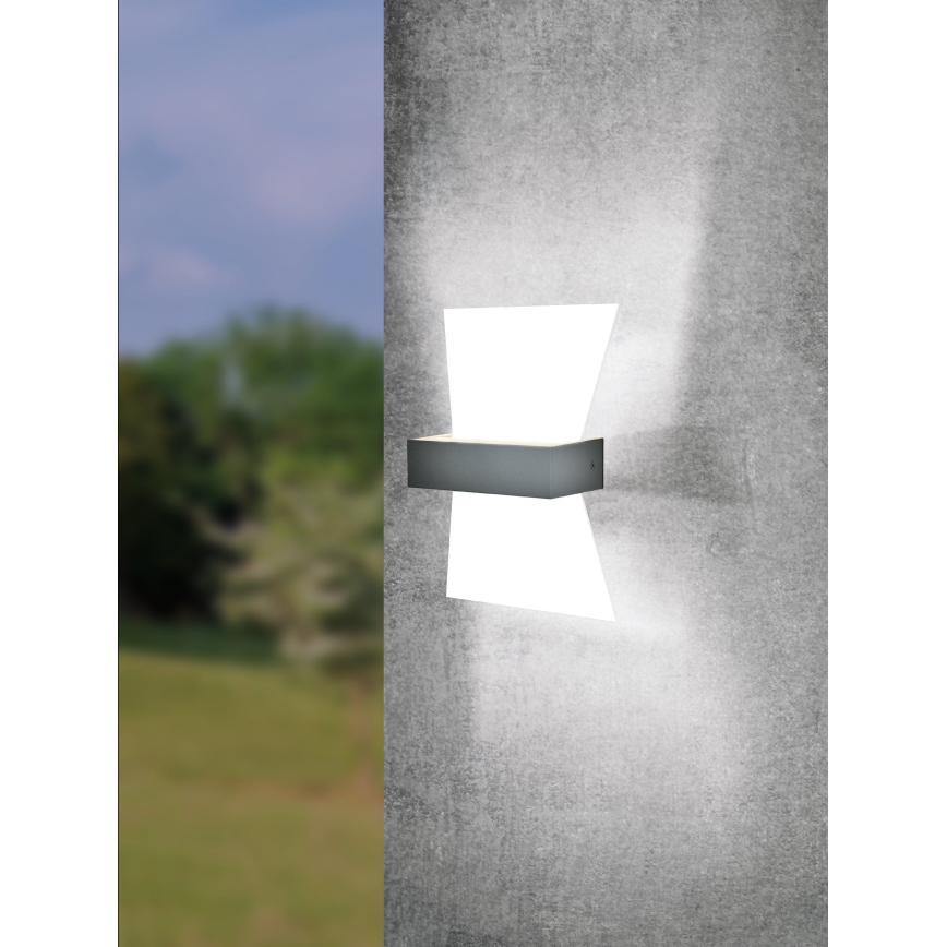 Eglo - LED Vonkajšie nástenné svietidlo LED/4,8W/230V IP44