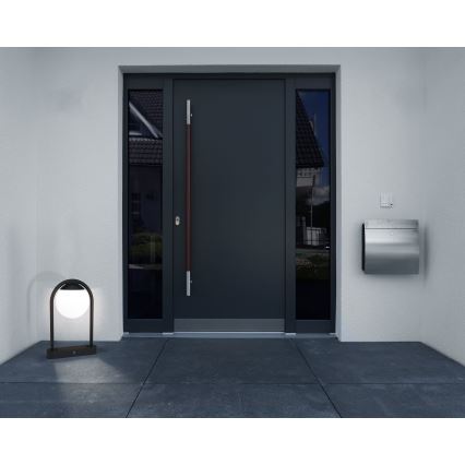 Eglo - Vonkajšia lampa 1xE27/28W/230V IP44