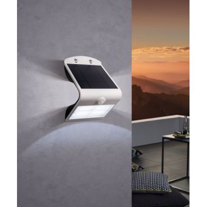 Eglo - Solárne svietidlo so senzorom LED/3,2W/3,7V 2000 mAh IP54