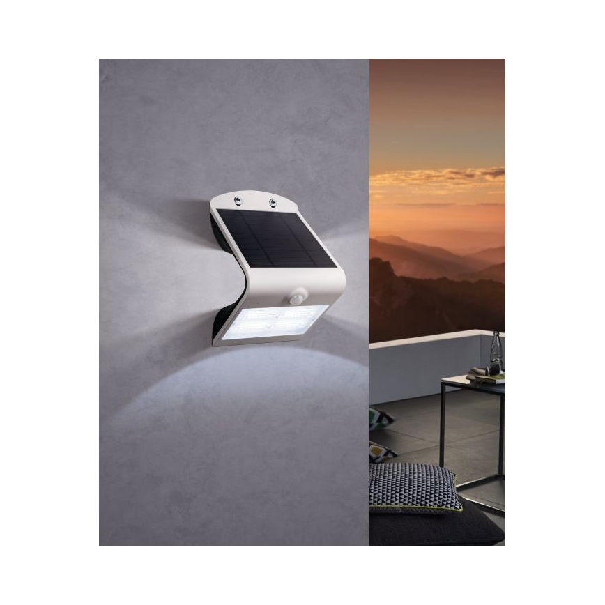 Eglo - Solárne svietidlo so senzorom LED/3,2W/3,7V 2000 mAh IP54