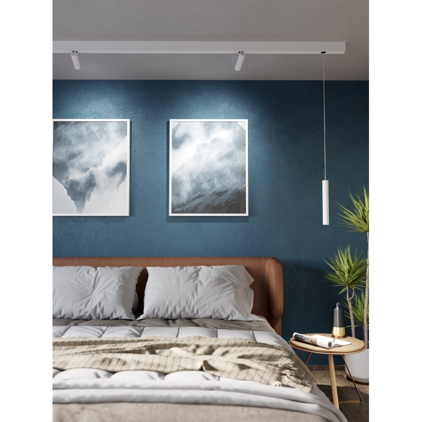 Eglo - LED luster na lankách do koľajnicového systému LED/9W/230V