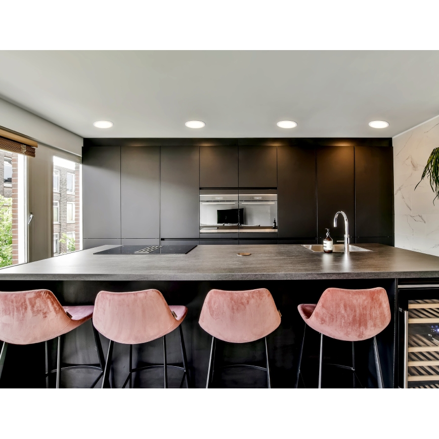 Eglo - Stmievateľné LED kúpeľňové podhľadové svietidlo LED/16,5W/230V IP44 ZigBee pr. 21,6 cm