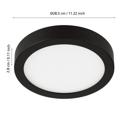 Eglo - LED Stmievateľné kúpeľňové svietidlo LED/19,5W/230V IP44 ZigBee