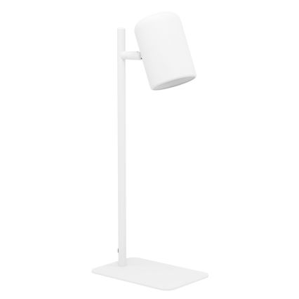 Eglo - LED Stolná lampa 1xGU10/4,5W/230V biela