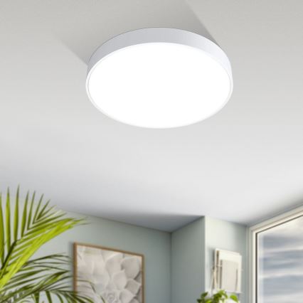 Eglo - LED Stmievateľné stropné svietidlo LED/18W/230V + diaľkové ovládanie