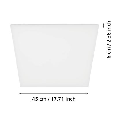 Eglo 98902 - LED Stropné svietidlo TURCONA LED/20W/230V