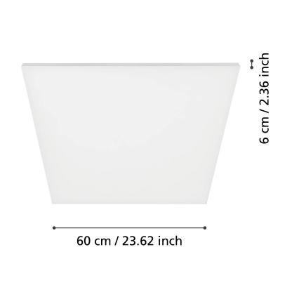 Eglo - LED Stropné svietidlo LED/33W/230V