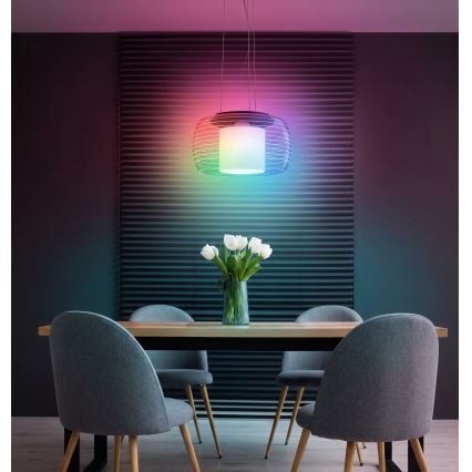 Eglo - LED RGB Stmievateľný luster na lanku BRIAGLIA-C LED/24,8W/230V