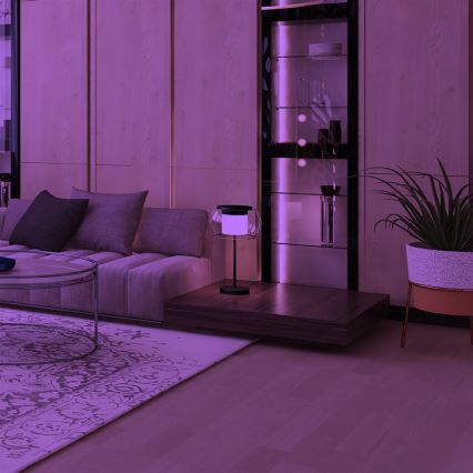 Eglo 99024 - LED RGB Stmievateľná stolová lampa BRIAGLIA-C LED/15W/230V