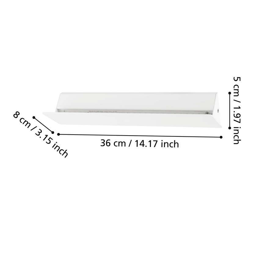 Eglo - LED Nástenné svietidlo LED/12W/230V