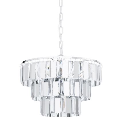 Eglo 99095 - Luster na reťazi ERSEKA 5xE14/40W/230V