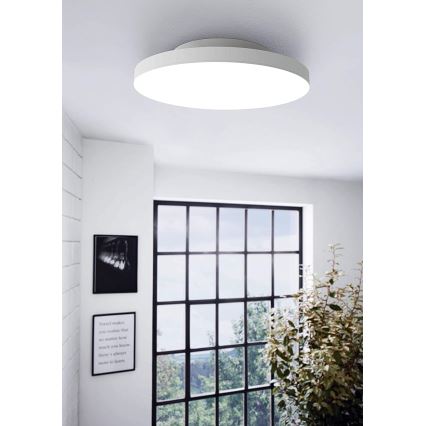 Eglo - LED RGB Stmievateľné stropné svietidlo TURCONA-C LED/20W/230V + DO
