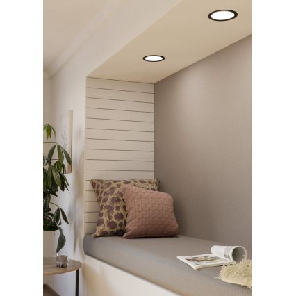 Eglo - LED zapustené stropné svietidlo 5 LED/10,5 W/230 V pr. 16,6 cm