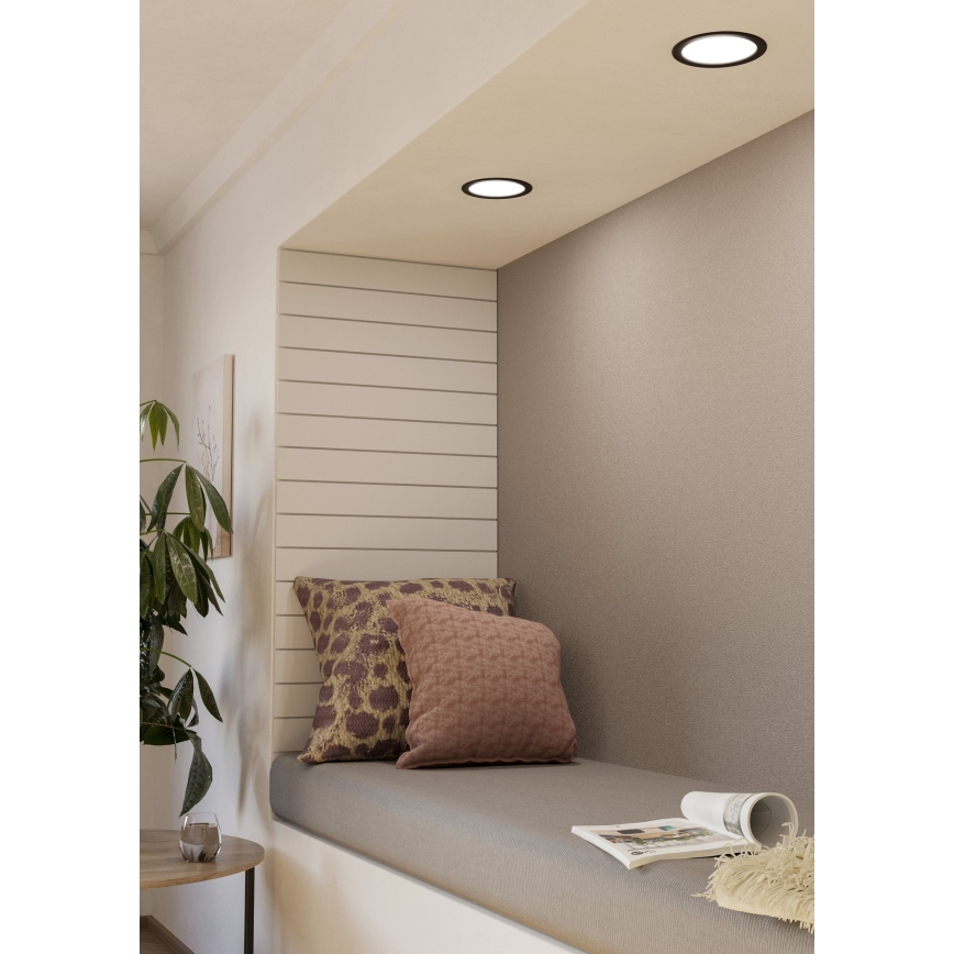 Eglo - LED zapustené stropné svietidlo 5 LED/10,5 W/230 V pr. 16,6 cm