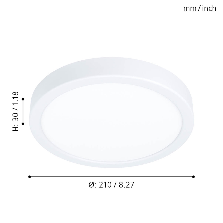 Eglo - LED Stropné svietidlo LED/16,5W/230V