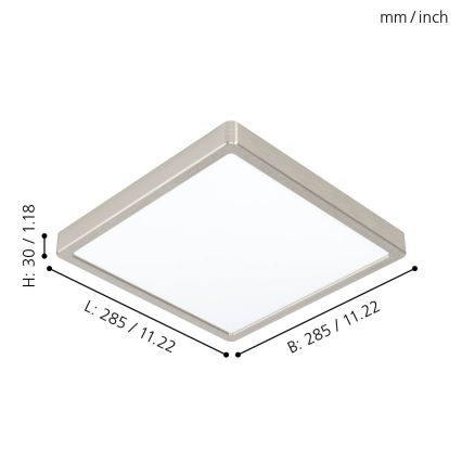 Eglo 99242 - LED Stropné svietidlo FUEVA 5 LED/20W/230V