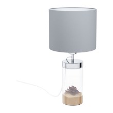 Eglo 99289 - Stolná lampa LIDSING 1xE27/40W/230V