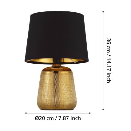Eglo - Stolná lampa 1xE14/40W/230V