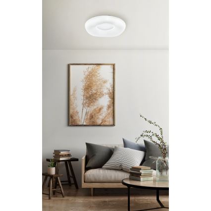 Eglo - LED Stmievateľné stropné svietidlo LED/18W/230V + diaľkové ovládanie