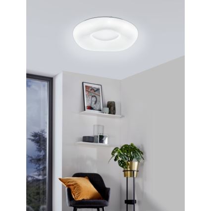 Eglo - LED Stmievateľné stropné svietidlo LED/18W/230V + diaľkové ovládanie