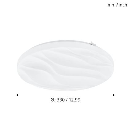 Eglo - LED Stropné svietidlo LED/14,6W/230V