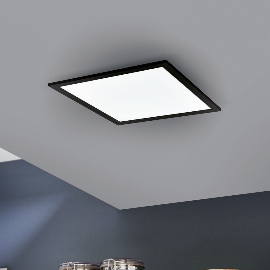 Eglo - LED RGB stmievateľné stropné svietidlo SALOBRENA-C LED/16W/230V 30x30 cm + diaľkové ovládanie