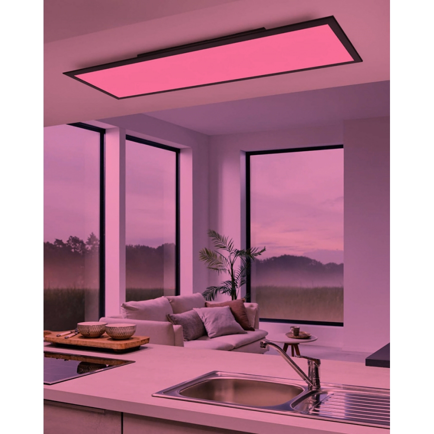 Eglo - LED RGB Stmievateľné stropné svietidlo SALOBRENA-C LED/34W/230V + DO
