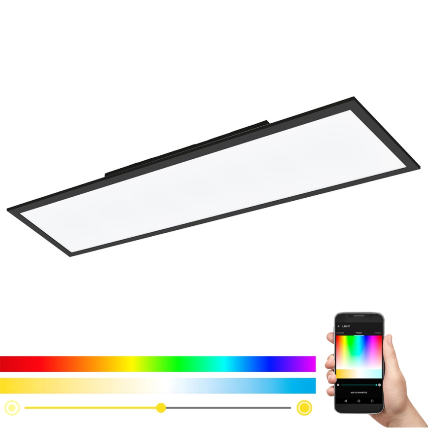 Eglo - LED RGB Stmievateľné stropné svietidlo SALOBRENA-C LED/34W/230V + DO