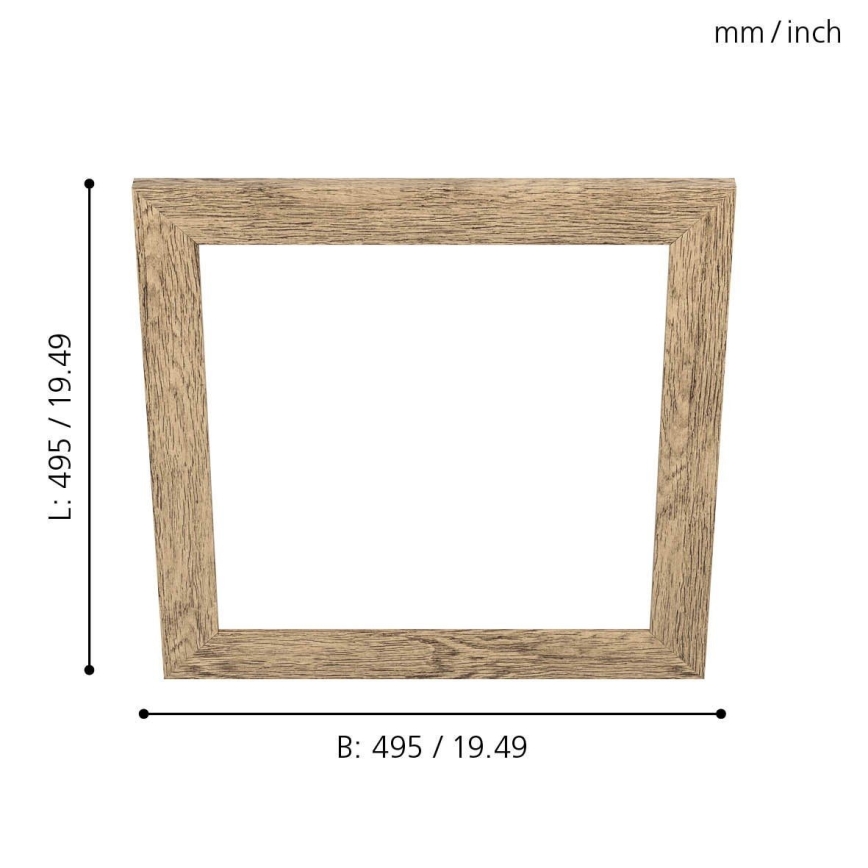 Eglo - Rám na svietidlo SALOBRENA 450x450 mm