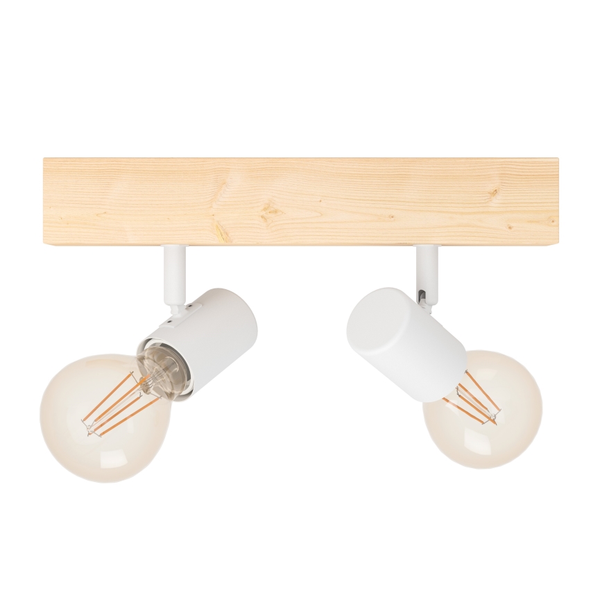 Eglo - Bodové svietidlo TOWNSHEND 2xE27/60W/230V - FSC certifikované