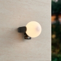 Eglo 99573 - Vonkajšie nástenné svietidlo so senzorom RUBIO 1xE27/15W/230V IP44