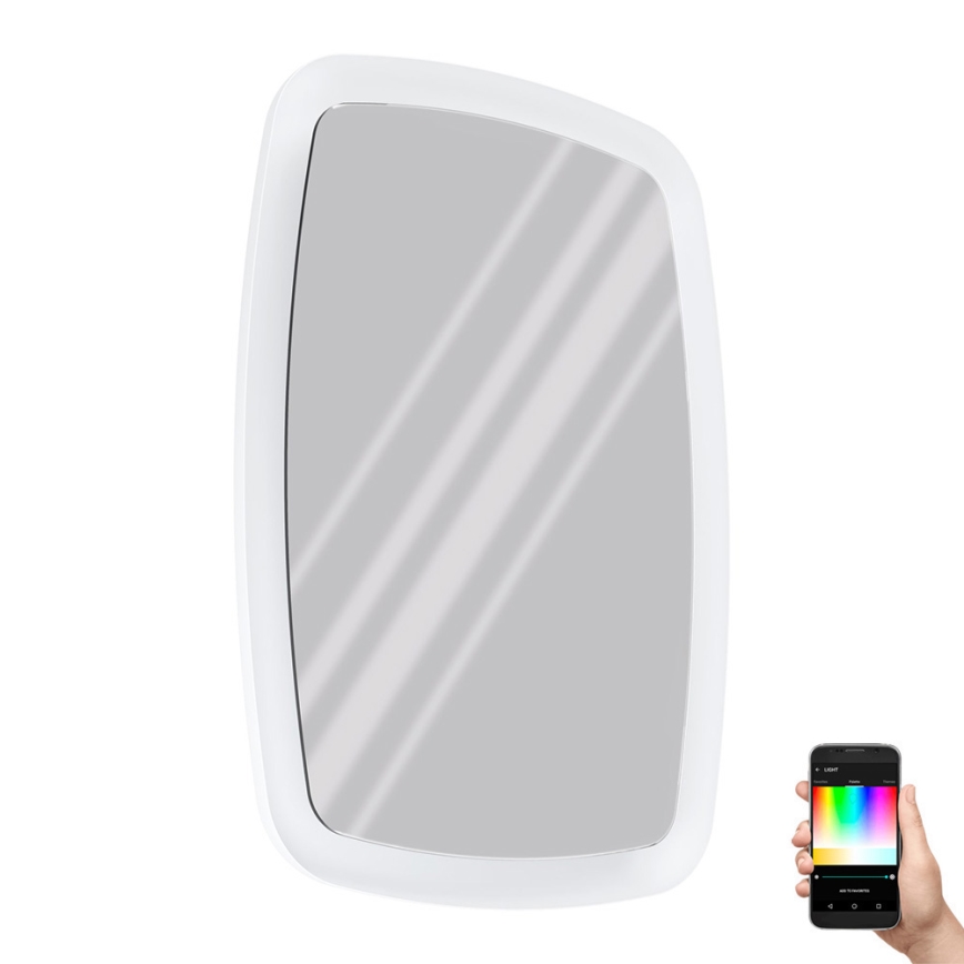 Eglo - LED RGBW Stmievateľné kúpeľňové zrkadlo s podsvietením 20W/230V IP44 ZigBee