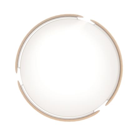 Eglo - LED Stropné svietidlo LED/20W/230V pr. 37 cm béžové
