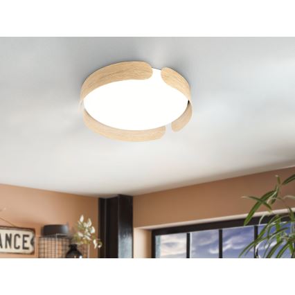 Eglo - LED Stropné svietidlo LED/20W/230V pr. 37 cm béžové