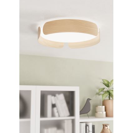 Eglo - LED Stropné svietidlo LED/20W/230V pr. 37 cm béžové