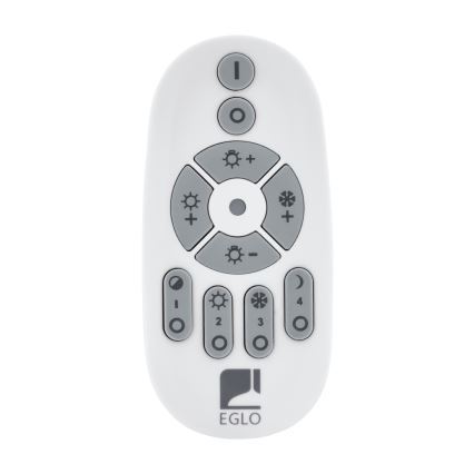 Eglo - LED Stmievateľné stropné svietidlo LED/38,2W/230V + diaľkové ovládanie