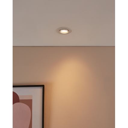 Eglo - LED RGBW Stmievateľné podhľadové svietidlo LED/5W/230V ZigBee