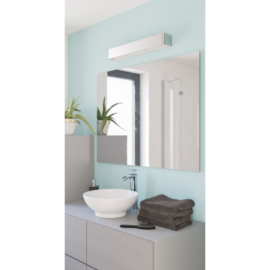 Eglo - LED Kúpeľňové nástenné svietidlo LED/26,5W/230V 3000K IP44 matný chróm