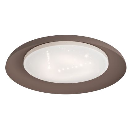 Eglo 99704 - LED stropné svietidlo PENJAMO LED/17,1W/230V hnedé