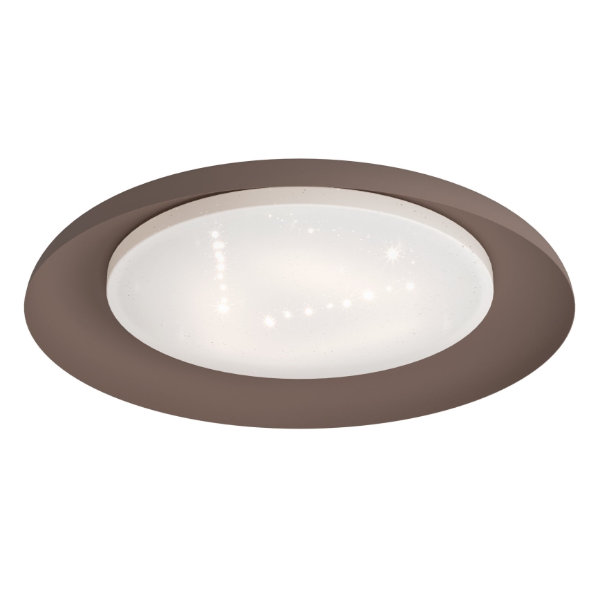 Eglo 99704 - LED stropné svietidlo PENJAMO LED/17,1W/230V hnedé