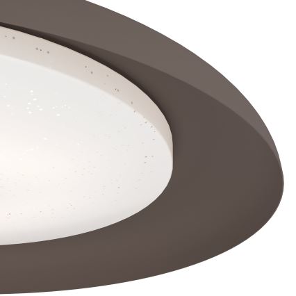 Eglo 99704 - LED stropné svietidlo PENJAMO LED/17,1W/230V hnedé