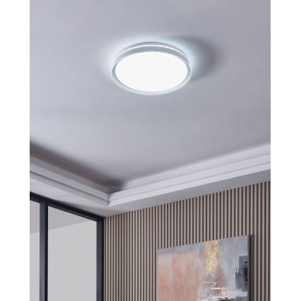 Eglo - LED Stmievateľné stropné svietidlo LED/40W/230V 3000-6500K+ diaľkové ovládanie