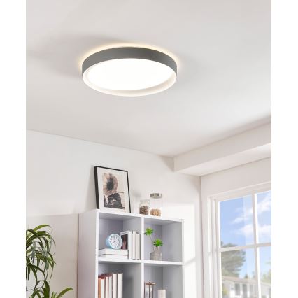 Eglo - LED Stmievateľné stropné svietidlo LED/24W/230V 3000-6500K + diaľkové ovládanie